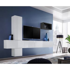 Blox VI falra akasztható magasfényű modern nappali bútor