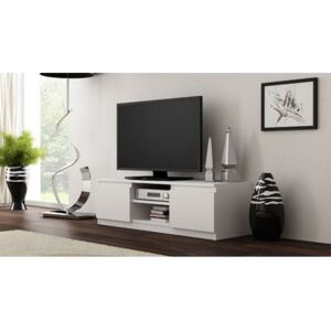 LCD TV asztal 120 cm fehér
