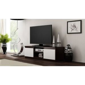 LCD TV asztal 120 cm wenge / fehér