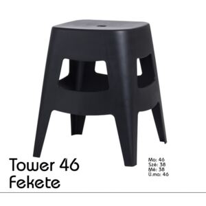 Tower 46 szék fekete