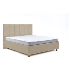 Wega bézs kétszemélyes ágy tárolóhellyel, 180 x 200 cm - AzAlvásért