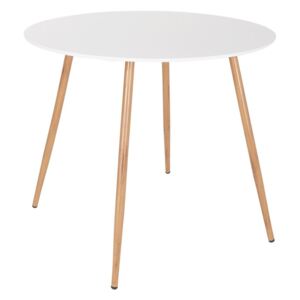 LINEA asztal natúr/fehér 90cm