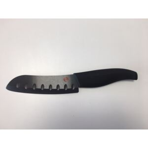 Slevnuj MasterChef, konyhai kés, kerámia fekete, penge 12cm