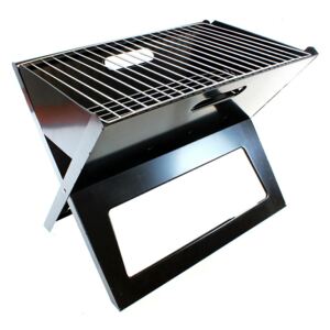 APT Összecsukható kerti grill, fekete, AG225C