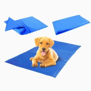 ISO Hűtőlap kutyának vagy macskának 50x90 cm, kék, 10937