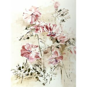 Fotótapéta: Virágfestmény (1) - 254x184 cm