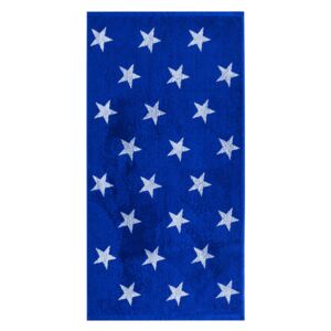 Stars törölköző, kék, 50 x 100 cm