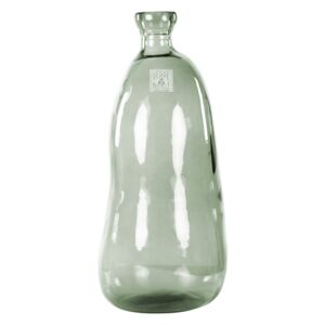 Üveg váza 51 cm, zöld - BULLE DE SAVON