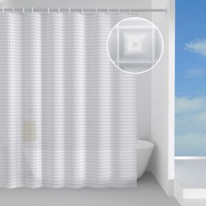 Square zuhanyfüggöny fehér 3D
