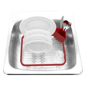 Sinkin Dish edényszárító piros