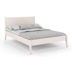 Visby Radom fehér kétszemélyes bükkfa ágy, 160 x 200 cm - Skandica