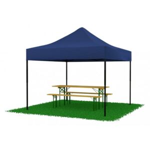 Összecsukható sátor 3x3 kék SQ LITE Nožnicový stan bez doplnkov