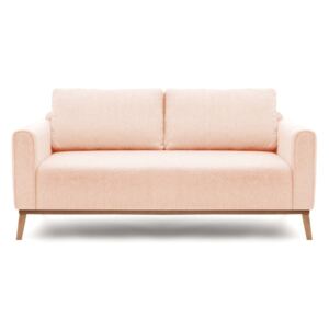 Milton világos rózsaszín háromszemélyes kanapé - Vivonita