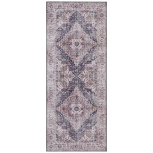 Sylla szürke-bézs szőnyeg, 80 x 200 cm - Nouristan