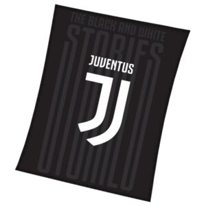 Juventus takaró, fekete, 150 x 200 cm