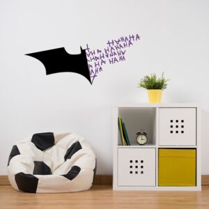 Falmatrica GLIX - Batman HAHA Fekete és lila 50x20 cm