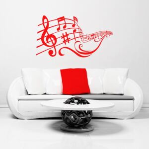 Falmatrica GLIX - Music 3 Piros 55x30 cm