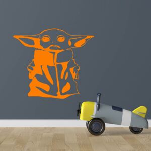 Falmatrica GLIX - Baby Yoda Narancssárga 40x35 cm