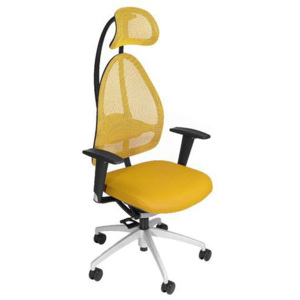 Open Art irodai szék, sárga