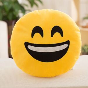 KIK KX9550_10 Plüss párna Emoji BIG SMILE