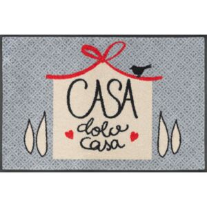 Dolce Casa – Édes otthon szürke lábtörlő