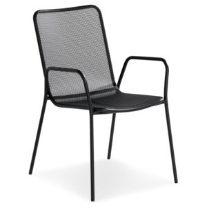 Kültéri szék VG6098 54x62x86cm Fekete