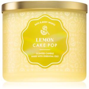 Bath & Body Works Lemon Cake Pop illatos gyertya 411 g