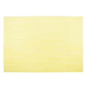 Melange Triangle sárga tányéralátét, 30 x 45 cm - Tiseco Home Studio