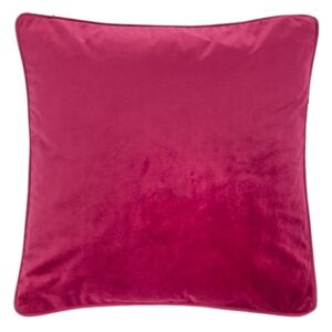 Velvety sötét rózsaszín díszpárna, 45 x 45 cm - Tiseco Home Studio