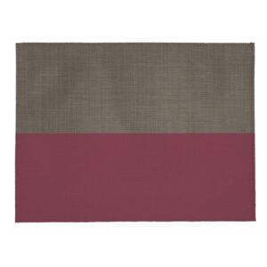 Stripe bézs-rózsaszín tányéralátét, 33 x 45 cm - Tiseco Home Studio