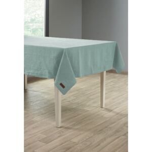 Zöld lenkeverék asztalterítő, 135 x 240 cm - Tiseco Home Studio
