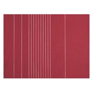 Stripe borvörös tányéralátét, 45 x 33 cm - Tiseco Home Studio