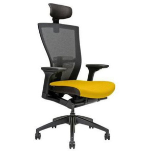 Merens irodai szék, sárga