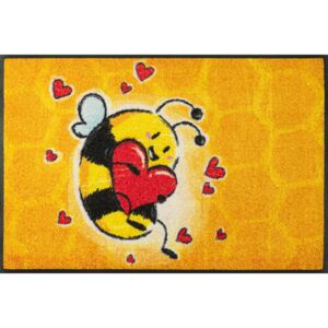Szerelmes méhecske lábtörlő