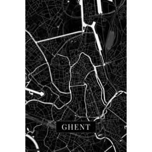 Ghent black térképe