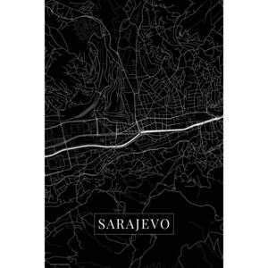 Sarajevo black térképe