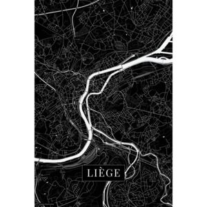 Liege black térképe