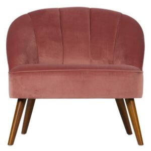 Jolie rózsaszín fotel - WOOOD