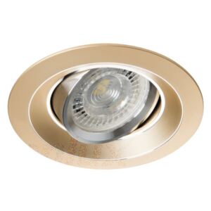 Kanlux COLIE beltéri álmennyezeti kerek lámpa IP20-as védettséggel, arany színben, Gx5,3 foglalattal ( Kanlux 26741 )