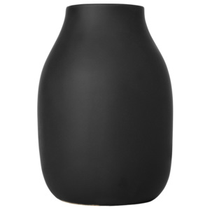 Blomus COLORA fekete váza Ø 14 cm