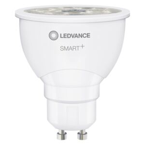 LEDVANCE SMART+ Bluetooth vezérlésű, LED fényforrás, SPOT GU10, szabályozható, 5 W-os, (2700 K), 350 lm, IP20, 20 000 óra élettartammal, foglalat: GU10, hangvezérelhető, (LEDVANCE 4058075485297)