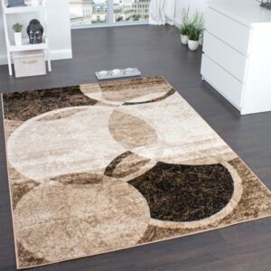 Barna mintás designer szőnyeg több méretben