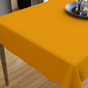 Goldea pamut asztalterítő - mustárszínű 120 x 120 cm