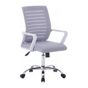 Irodai szék, fehér|szürke, CAGE