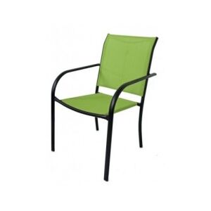 Kerti fém szék - zöld
