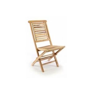 Kerti szék összecsukható DIVERO® Hantown - tíkfa