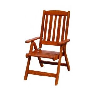 Kerti szék állítható LUISA - fenyőfa