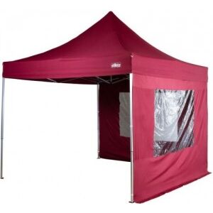 Összecsukható kerti sátor STILISTA® 3 x 3 m – burgundi