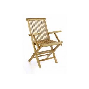 Kerti szék összecsukható DIVERO® - tíkfa