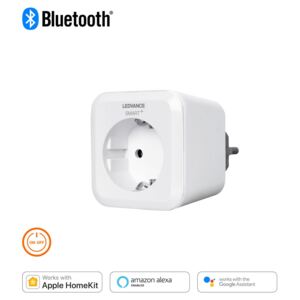 LEDVANCE SMART+ Bluetooth vezérlésű PLUG EU, dugalj, beltéri, IP20-as védelemmel, hangvezérléssel vezérelhető, ( LEDVANCE 4058075208513 )